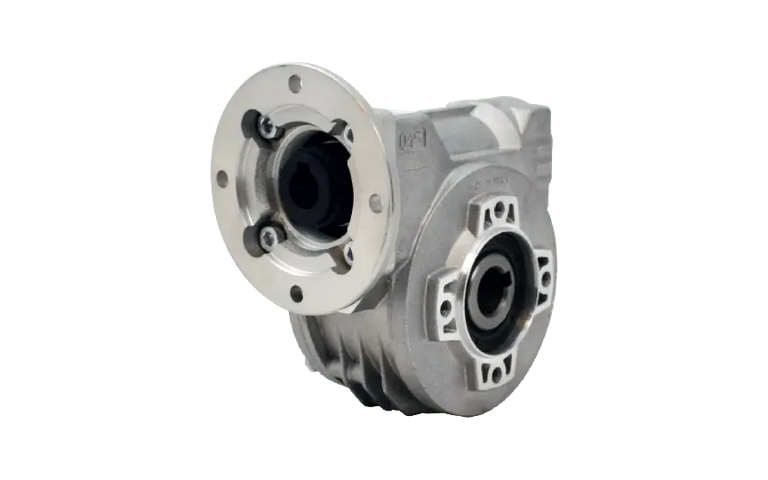 Hydro-Mec 045, snekkegear Ø18 hulaksel, 7:1, indgang 56B14, aluminium